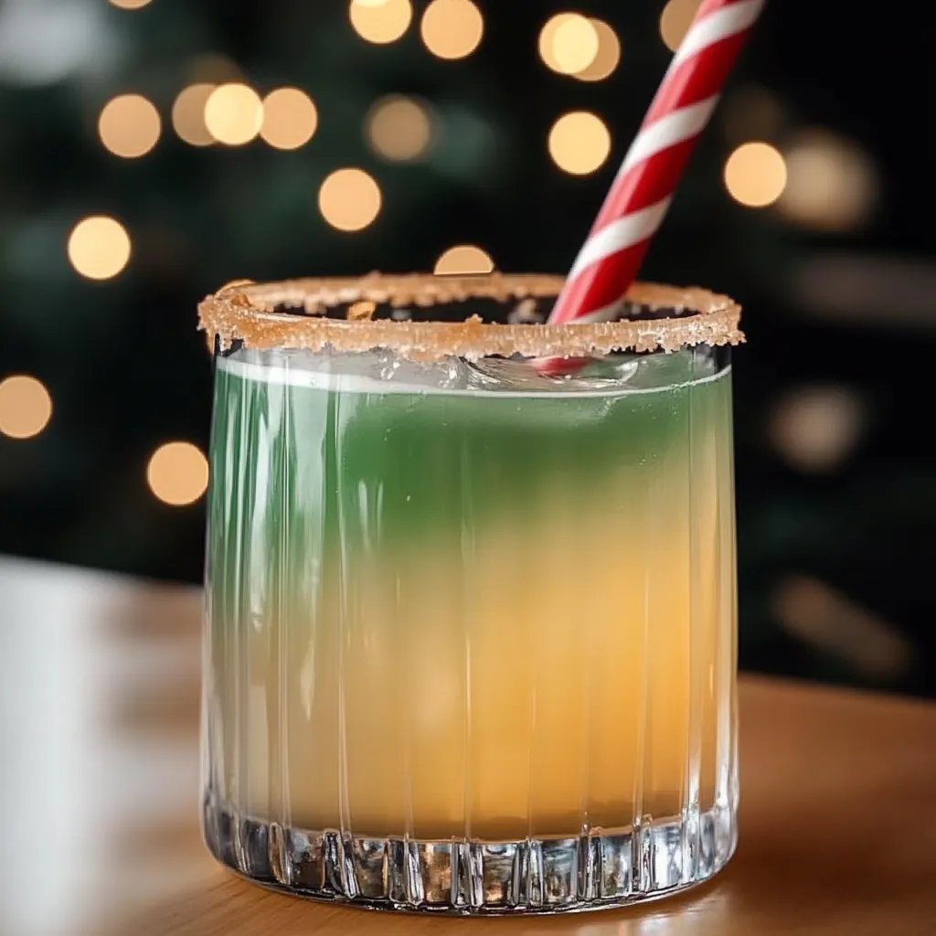 Grüner Grinch Mocktail