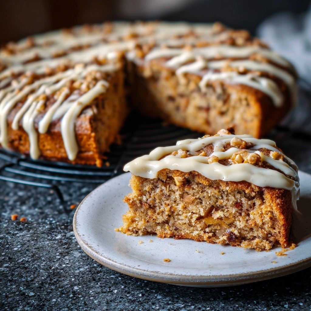 Karottenkuchen Mit Apfel Zimt