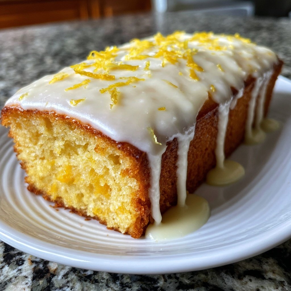 Zitronenkuchen mit Frischkäse