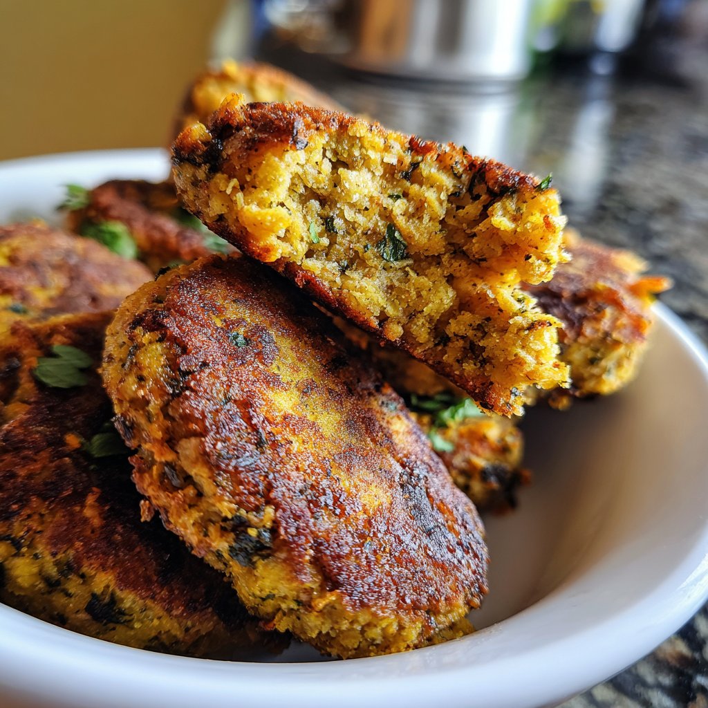 Kichererbsenfrikadellen