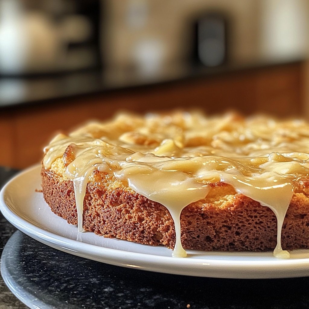 Zitronenkuchen mit Zuckerguss