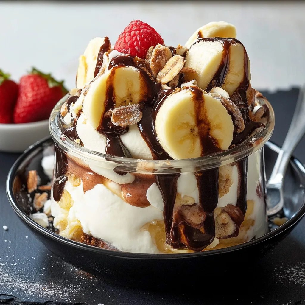 Banana Split Dessert