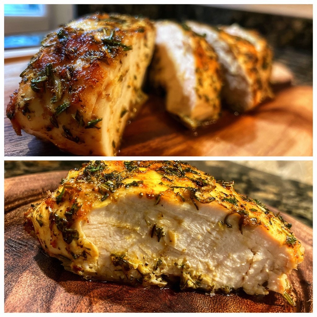 Kalorienarmes Ofenhähnchen