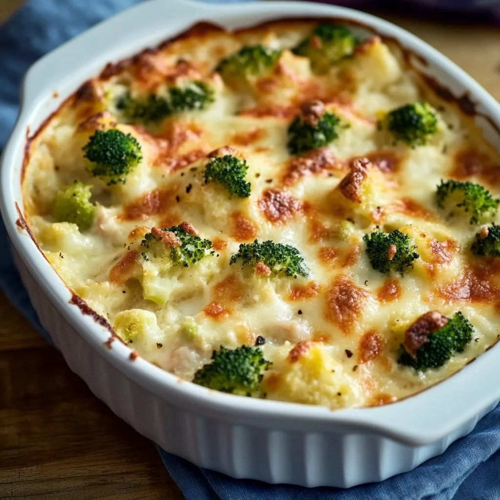 Brokkoli Blumenkohl Gratin
