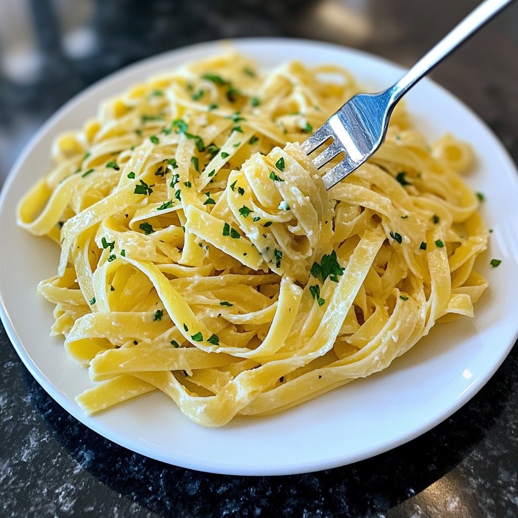 Tagliatelle mit Kräuterbutter