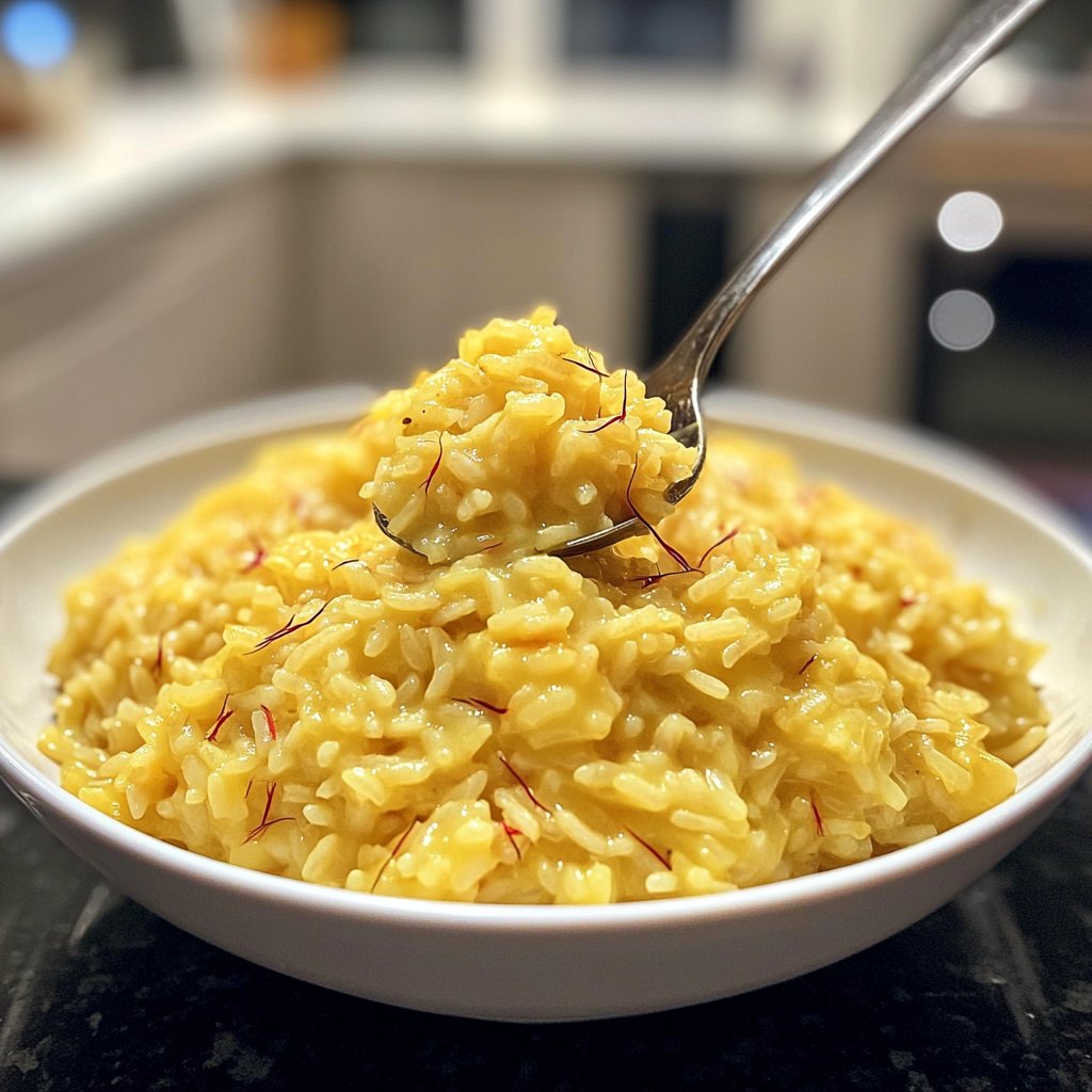 Risotto mit Safran