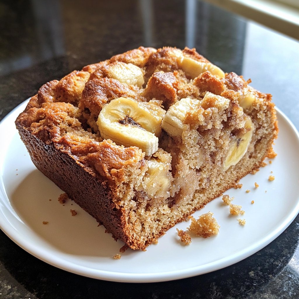 Klassisches Bananenbrot